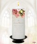 Pink Rose Gold Wedding Remembrance Candle - Click to Zoom