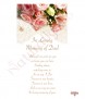 Pink Rose Gold Wedding Remembrance Candle - Click to Zoom