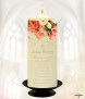 Coral Rose Gold Wedding Remembrance Candle - Click to Zoom