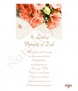 Coral Rose Gold Wedding Remembrance Candle - Click to Zoom