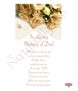 Cream Rose Gold Wedding Remembrance Candle - Click to Zoom