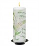 Lily Wedding Remembrance Candle - Click to Zoom