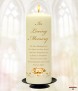 Diamonds Are Forever Gold Wedding Remembrance Candle - Click to Zoom