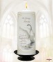 Swan Gold Wedding Remembrance Candle - Click to Zoom