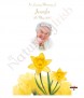 Daffodil and Photo Gold Wedding Remembrance Candle - Click to Zoom