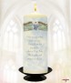 Blue Treasured Memories and Photo Wedding Remembrance Candle - Click to Zoom