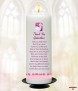 Elephant Thank You Godmother Candle Candle (White/Ivory) - Click to Zoom