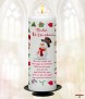 Personalised Babys First Christmas Candles. - Click to Zoom