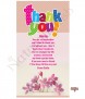 Personalised Thank You Candles. - Click to Zoom