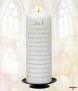 Engagement Glasses Candle (White) - Click to Zoom