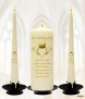 Claddagh Heart Wedding Candles (Ivory) - Click to Zoom