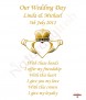 Claddagh Heart Wedding Candles (Ivory) - Click to Zoom