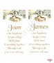 White Flowers & Rings Wedding Candles (Ivory) - Click to Zoom