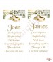 White Flowers & Rings Wedding Candles (Ivory) - Click to Zoom