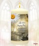 Bench & Flower Memorial Favour (White/Ivory) - Click to Zoom