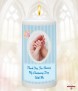 Blue Butterfly Christening Favour (White) - Click to Zoom