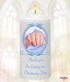 Blue Vintage Frame Hand Christening Favour (White) - Click to Zoom