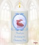 Blue Vintage Frame Feet Christening Favour (White) - Click to Zoom