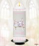 Pink Teddy and Toys Candle (White) - Click to Zoom