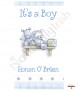 Blue Teddy and Toys Photo Candle (White) - Click to Zoom