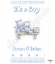 Blue Teddy and Toys Photo Candle (White) - Click to Zoom