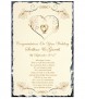 Wedding- Flower Heart & Rings Slate - Click to Zoom
