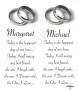Elegant Silver Rings Wedding Candles (White) - Click to Zoom