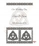 Trinity Knot Silver Wedding Candles (White) - Click to Zoom