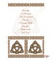Trinity Knot Gold Wedding Candles (Ivory) - Click to Zoom