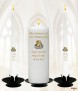 Wedding Gold Rings Wedding Candles (White) - Click to Zoom