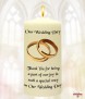 Elegant Gold Rings Wedding Favour (Ivory) - Click to Zoom