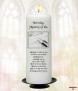 Pen Wedding Remembrance Candle (White) - Click to Zoom