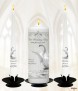 The Swan Wedding Candles (White) - Click to Zoom