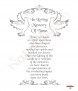 Doves Silver Wedding Remembrance Candle (White) - Click to Zoom
