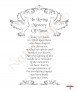 Doves Silver Wedding Remembrance Candle (White) - Click to Zoom