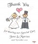 Happy Ever After Wedding Favour Candles - Click to Zoom