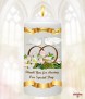 Wedding Bouquet Gold Wedding Favour (White) - Click to Zoom