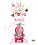 Lucky Cat Get Well Soon Personalised Candle - Click to Zoom