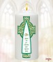 Celtic Cross Green Wedding Favour (White) - Click to Zoom
