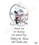 Bunny Love Wedding Favour (Ivory) - Click to Zoom