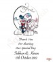 Bunny Love Wedding Favour (White) - Click to Zoom