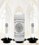 Celtic Wedding Candles (White) - Click to Zoom