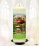 Mushroom House New Home Personalised Candle - Click to Zoom