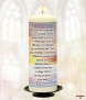 Beach & Photo Wedding Remembrance Candle (Ivory) - Click to Zoom