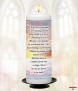 Beach & Photo Wedding Remembrance Candle (White) - Click to Zoom