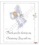 Baby Boy Church Window Christening Favour (White) - Click to Zoom