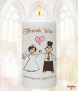 Happy Ever After Wedding Favour Candles - Click to Zoom