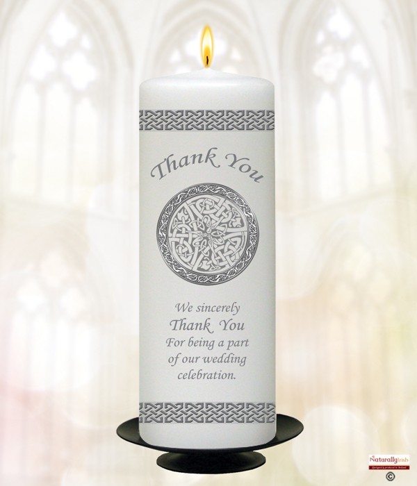 Gold Claddagh Wedding Thank You