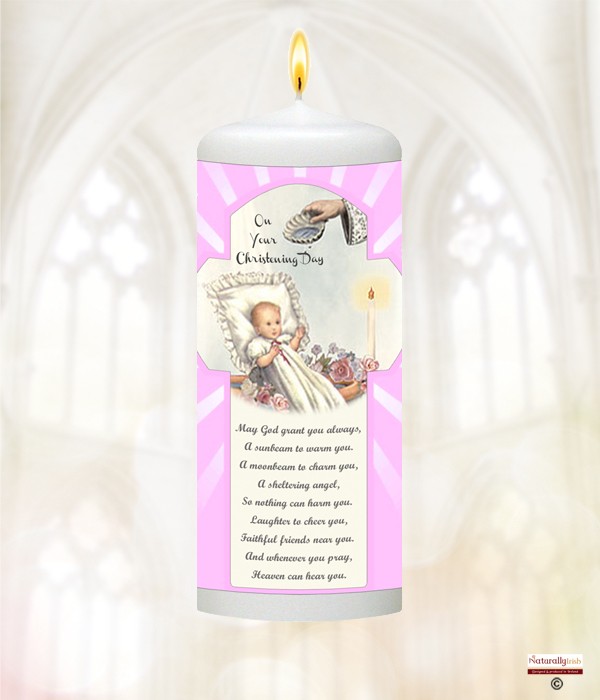 Candle Christening, Personalised Christening Candles, candles for all