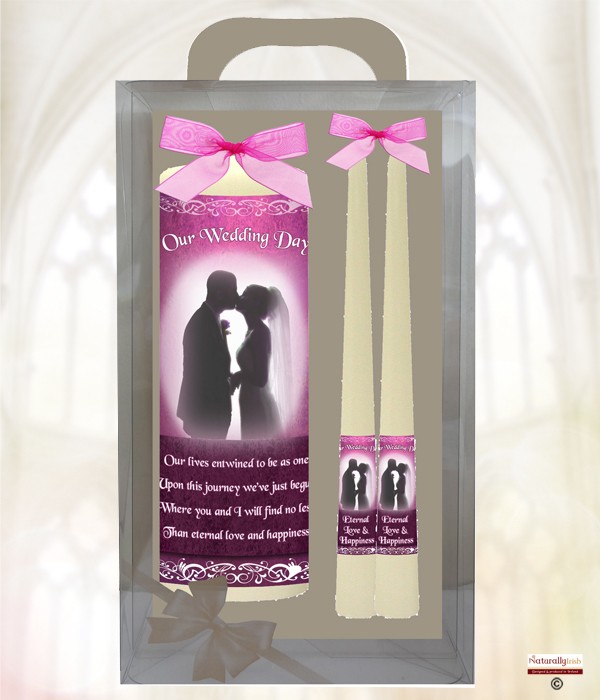 Moonlight Purple Wedding Boxed Set (Ivory/White)